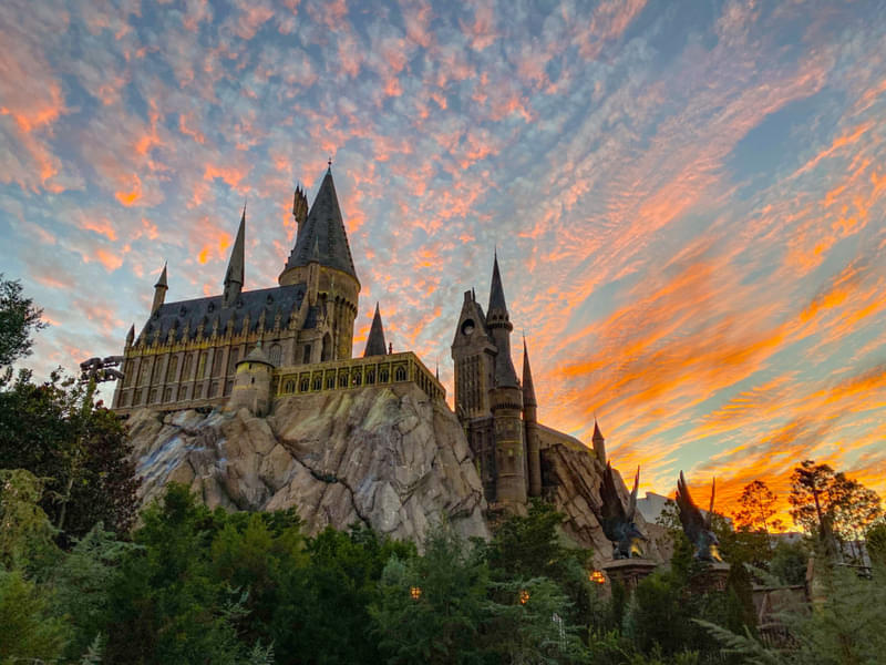 Witness the renowned Hogwards Castle