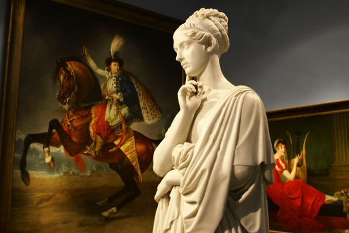 Sculpture in The Pushkin State Museum of Fine Arts