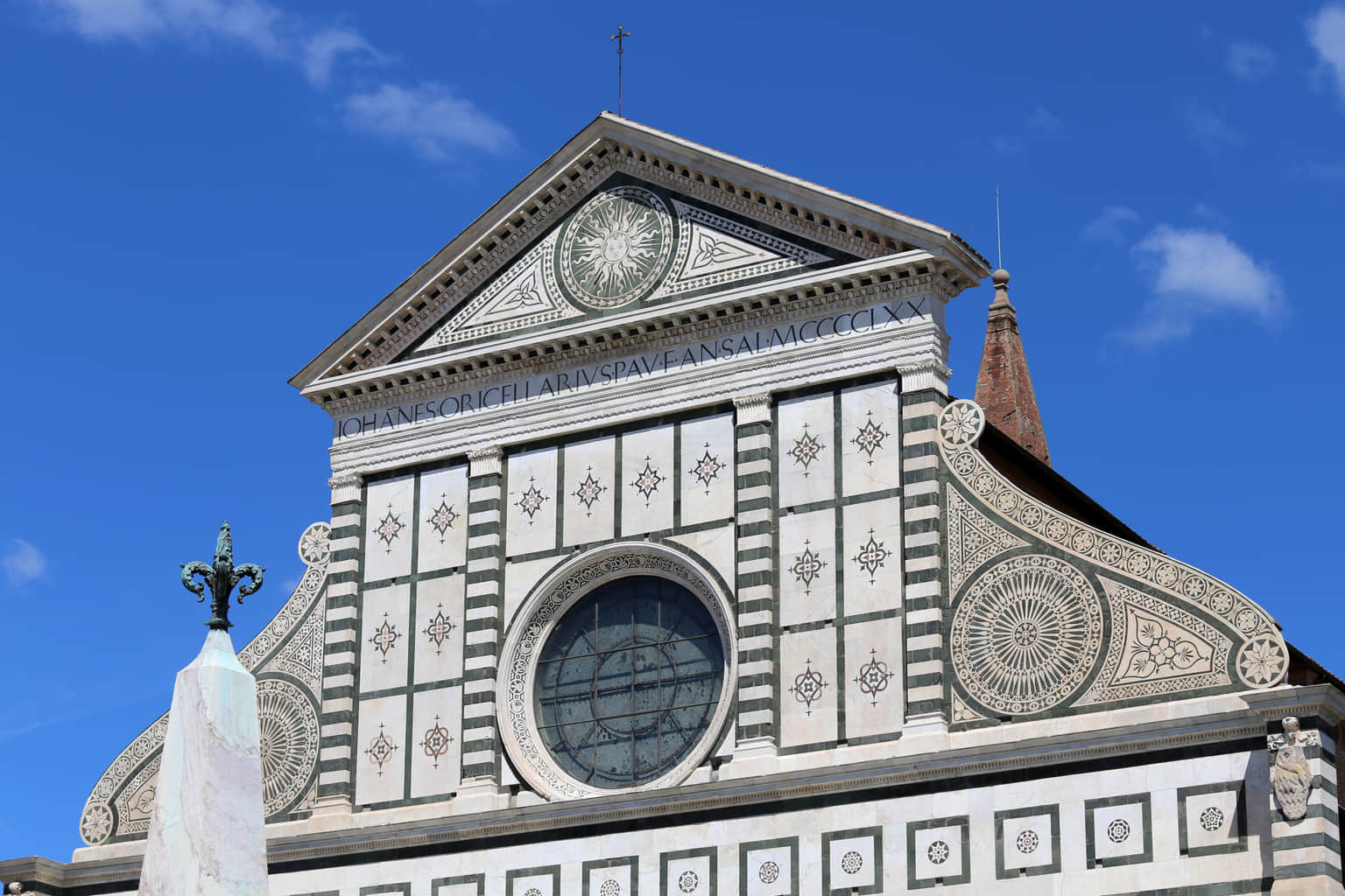 Spend Some Time Admiring The Marvelous Façade Of Santa Maria Novella