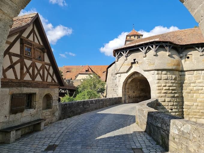 Spital Gate Rothenburg Overview