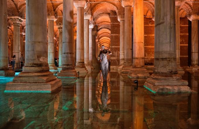 The Symbolism of the Columns At Basilica Cistern