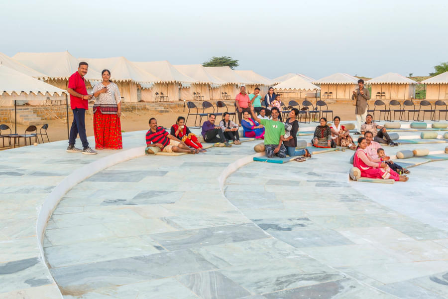 Sam Desert Camping In Jaisalmer Image