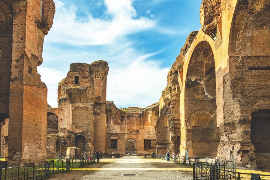 Wander Through Ancient Thermal Baths at the Baths of Caracalla