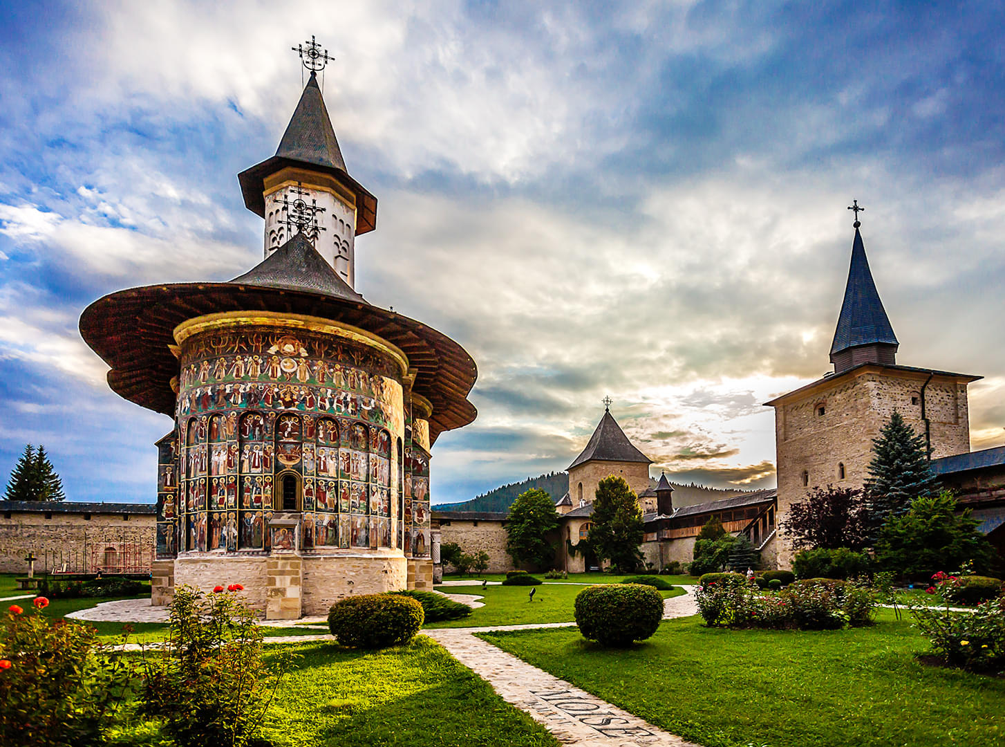 Sucevita Monastery Overview