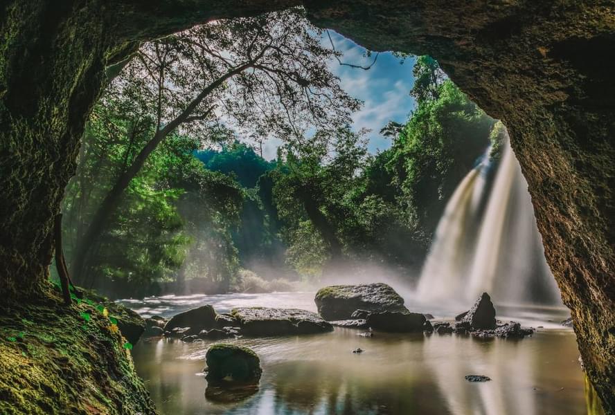 Witness the beauty of Haew Narok Waterfall