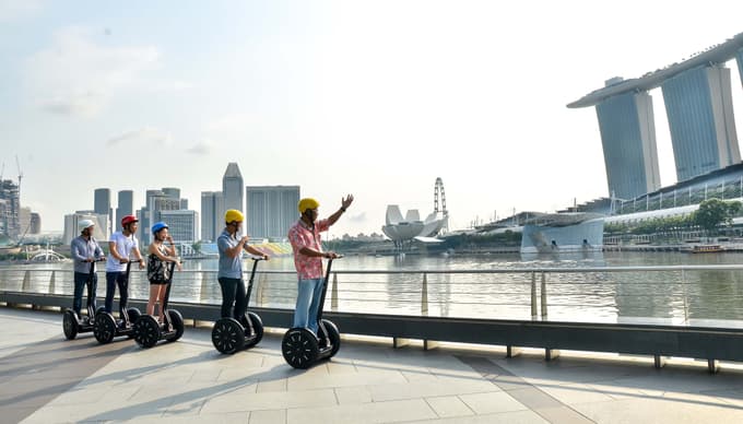 Gogreen Segway Ride In Singapore