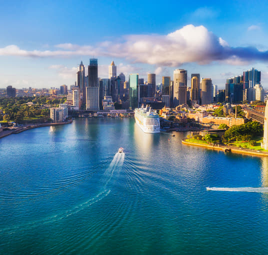 Panoramic view of Sydney