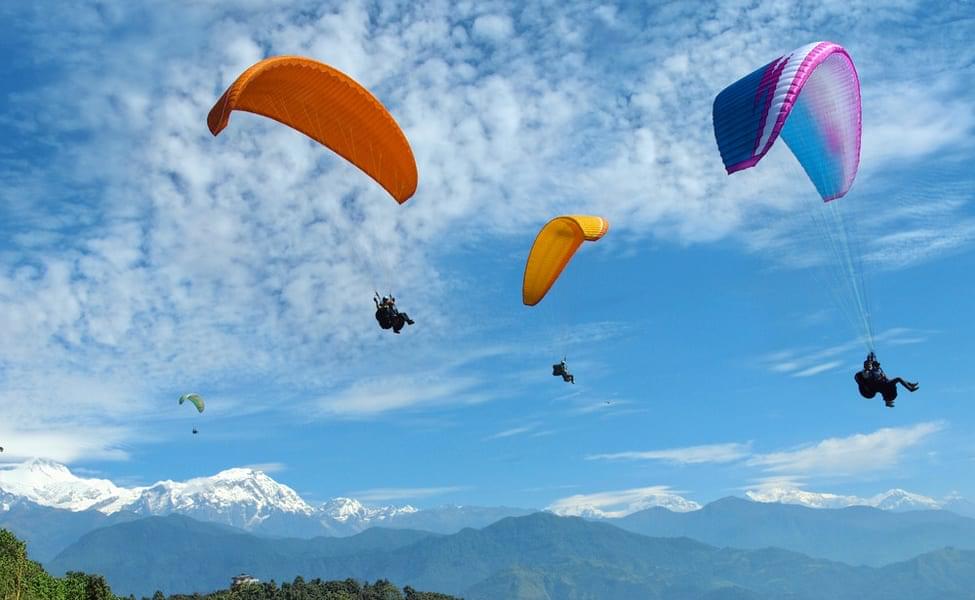 Paragliding in Pokhara  Image