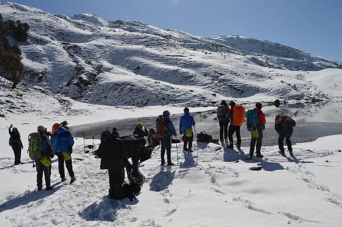 trek to bhrigu lake