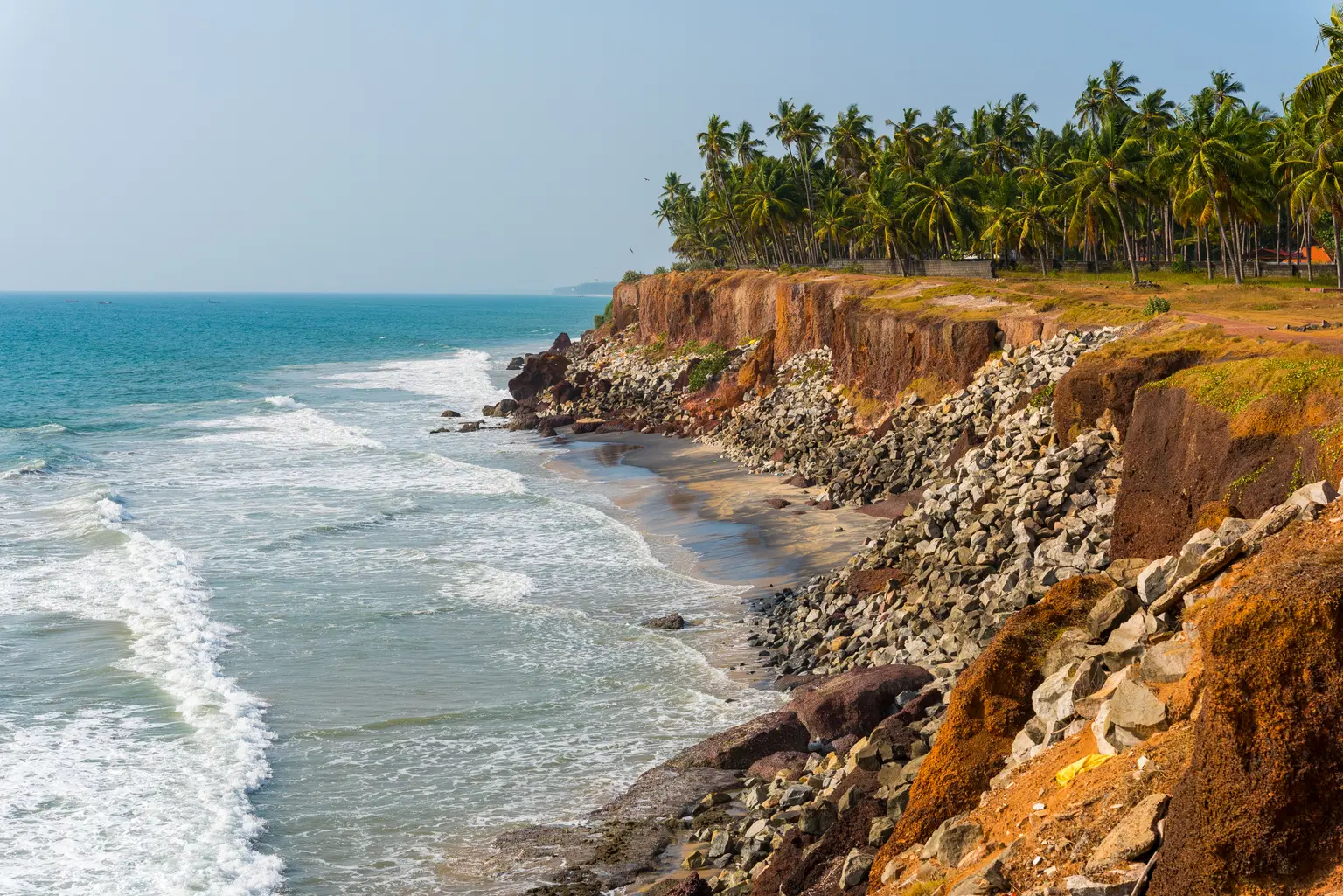 Varkala Cliff