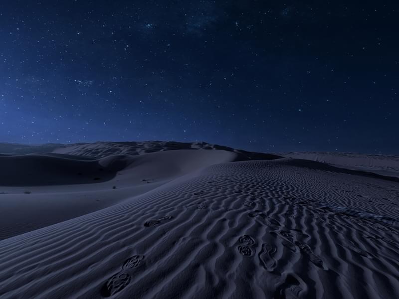 Camping in The Middle of Khuri Desert, Jaisalmer Image
