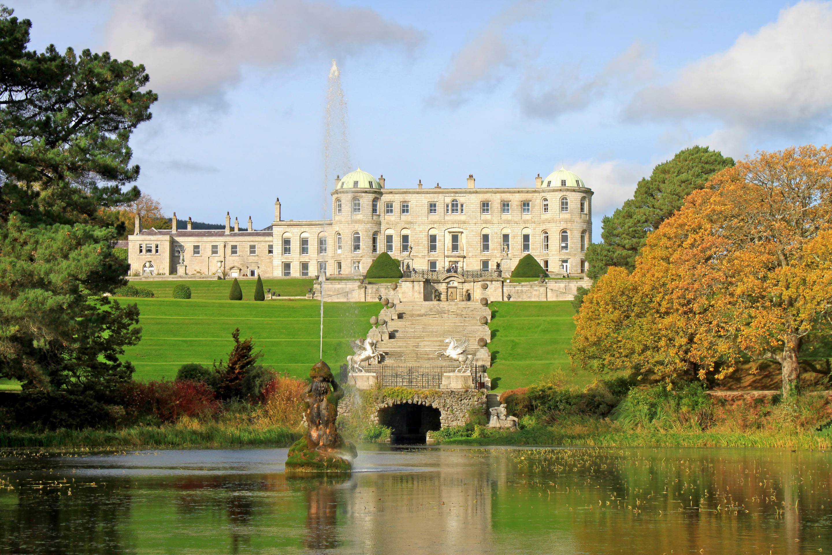 Powerscourt House And Gardens Overview