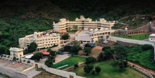 Aerial view of the resort