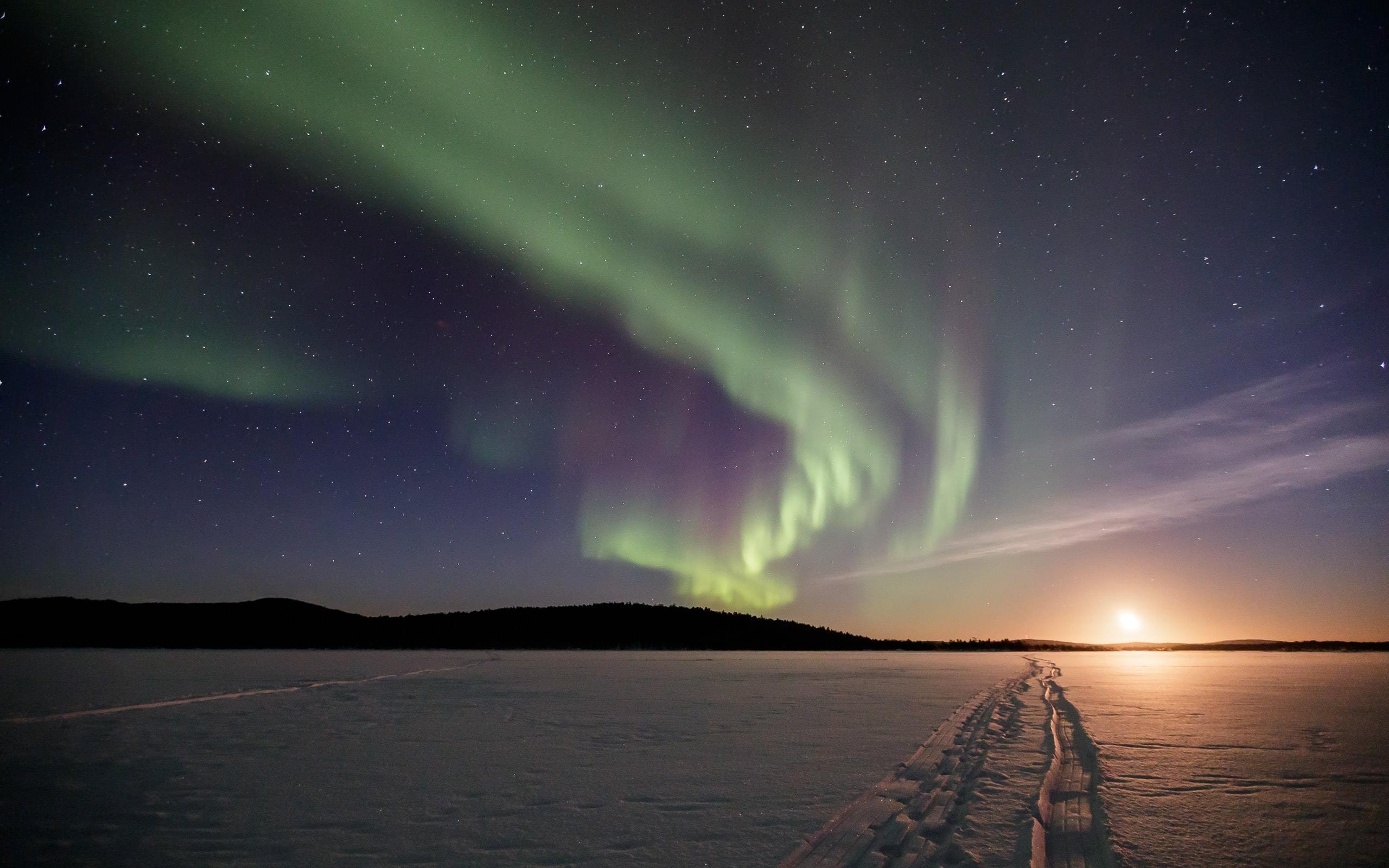 Watch the Midnight Sun and Northern Lights