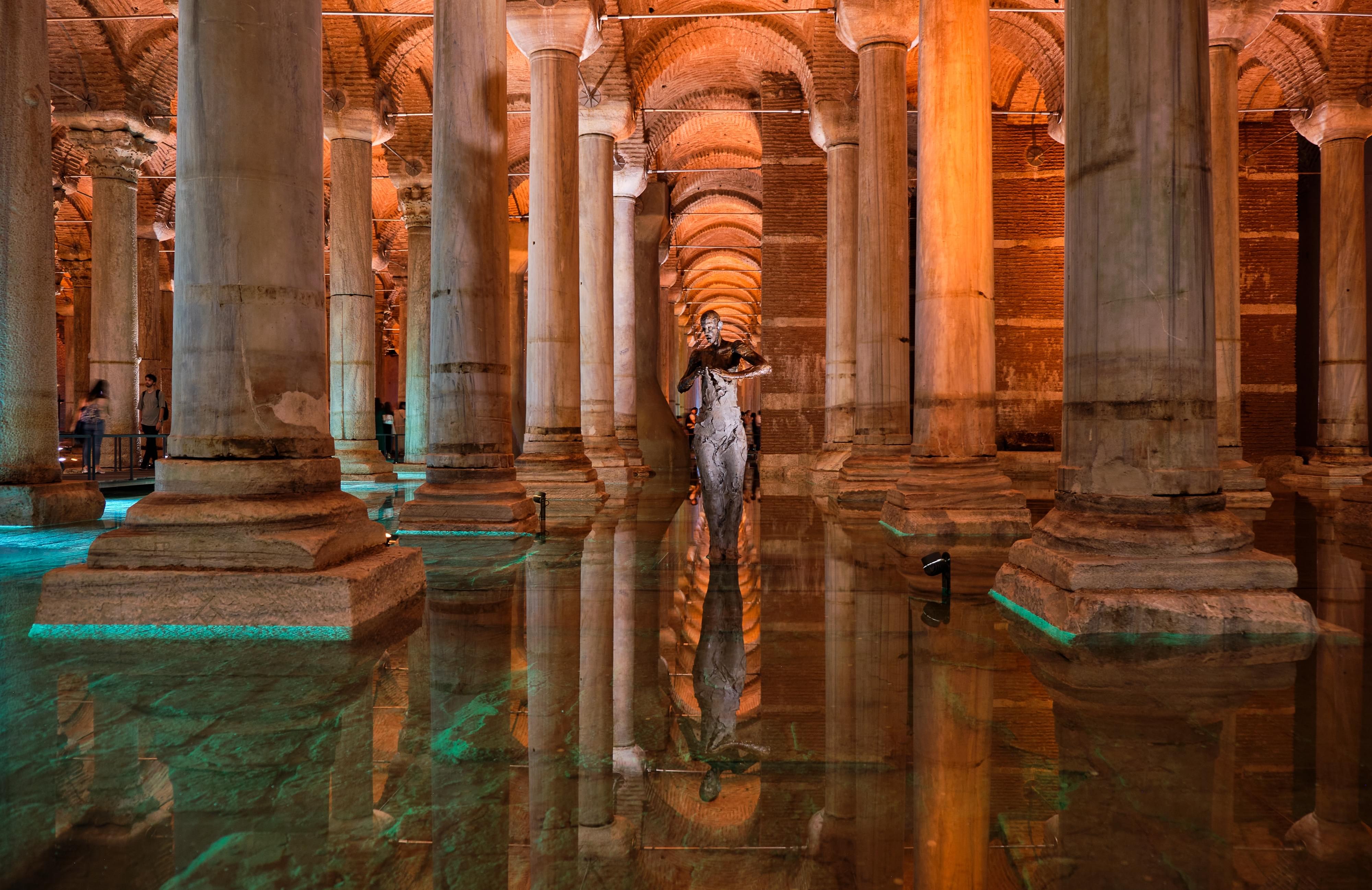 Columns Of Basilica Cistern
