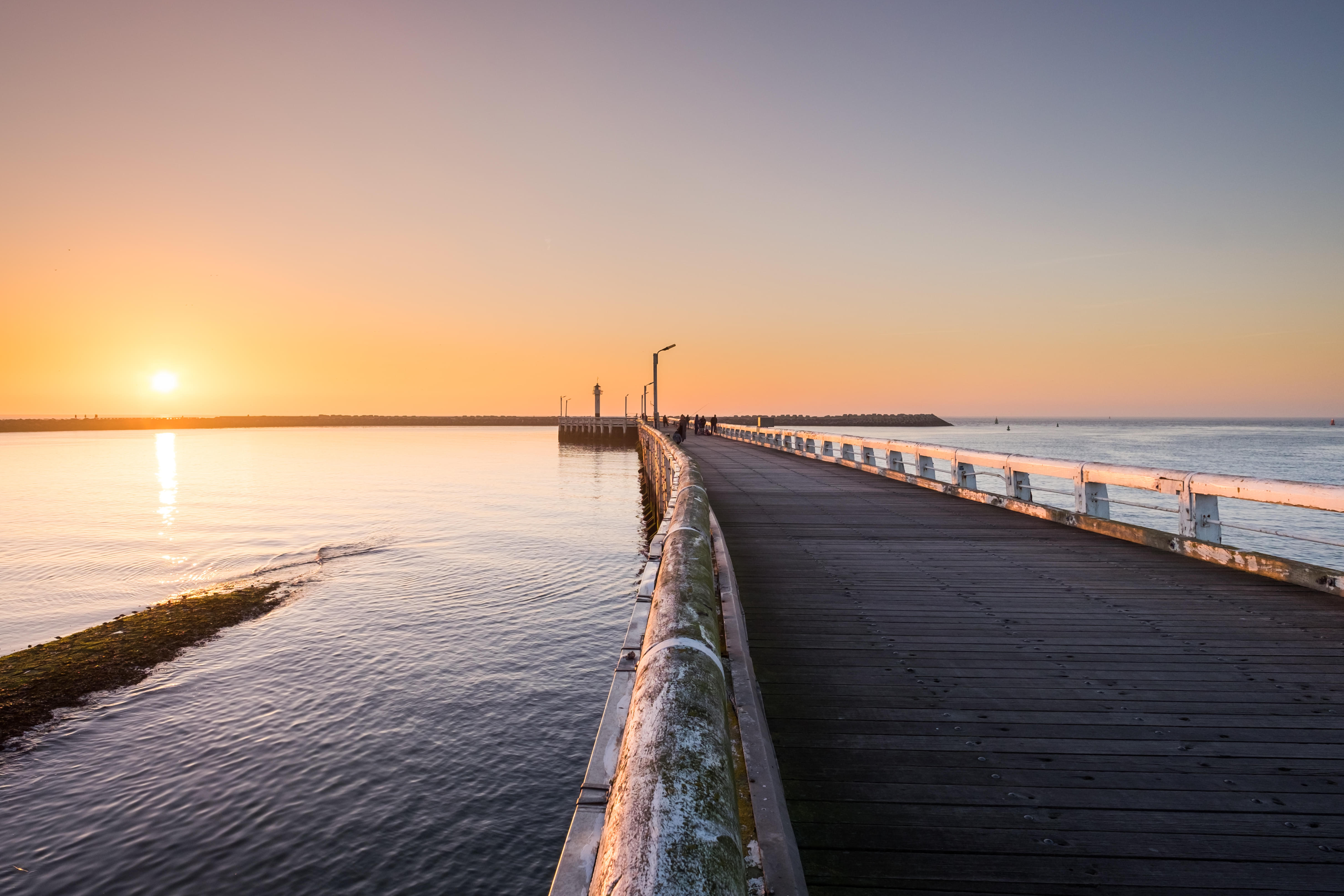 Pier in Ostend