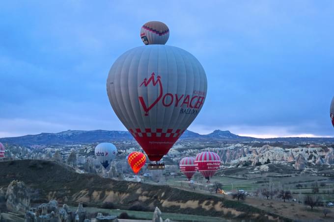 Cappadocia hot air balloon