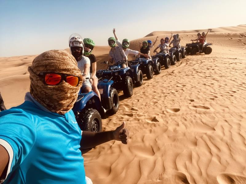 Experience the exhilaration of off-road quad biking adventures.