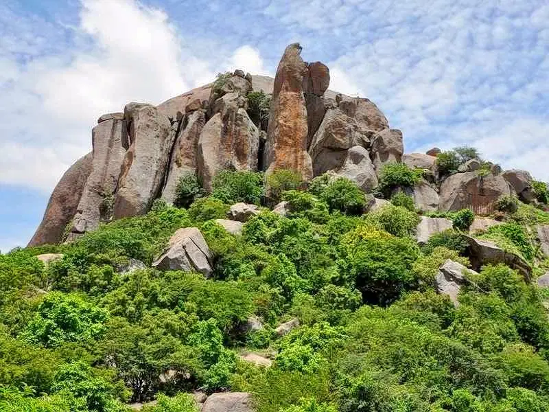 Sholay Shooting Hill Top