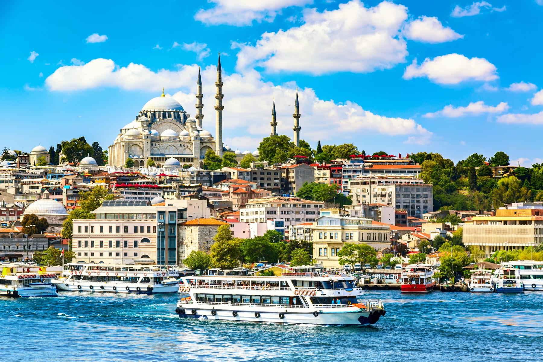Cruise the Bosphorus Strait