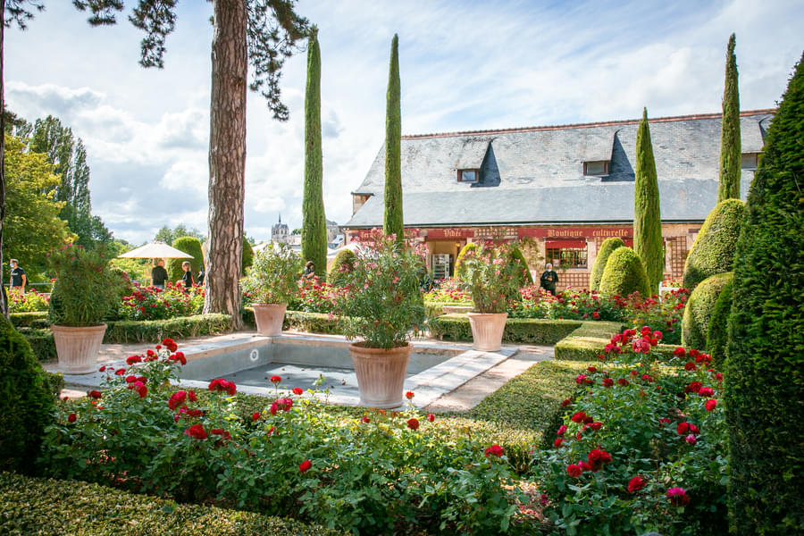 Explore the lavish gardens and elegant apartments of famous Renaissance thinker