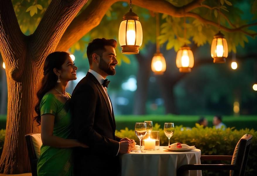 Dining Under Tree at Radisson Gurugram Image