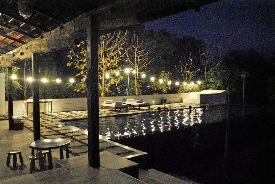 Pool Side Resort Stay In Delhi Image