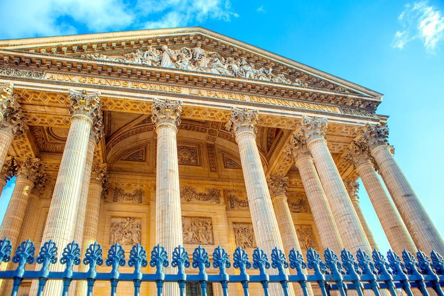 Beauty of Pantheon Paris Exterior