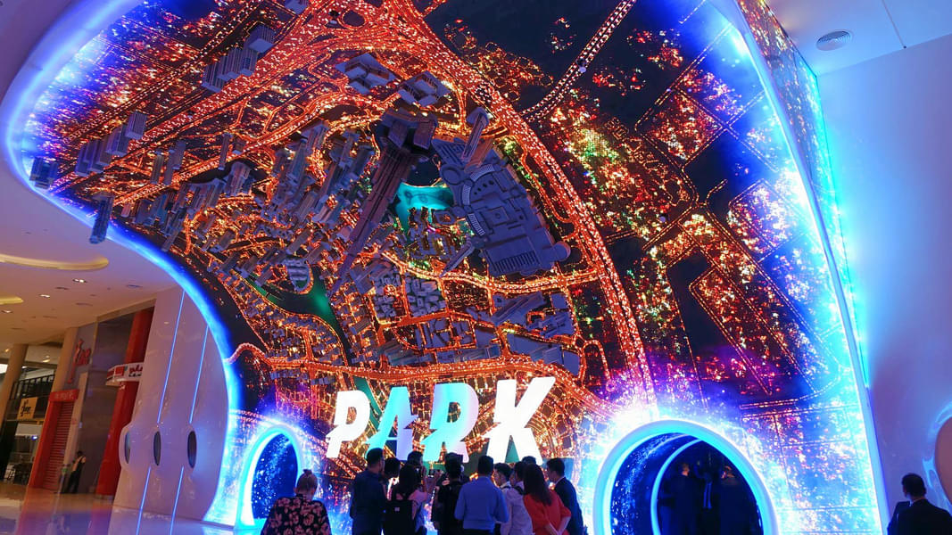 Click pictures of the dazzling interiors of the park