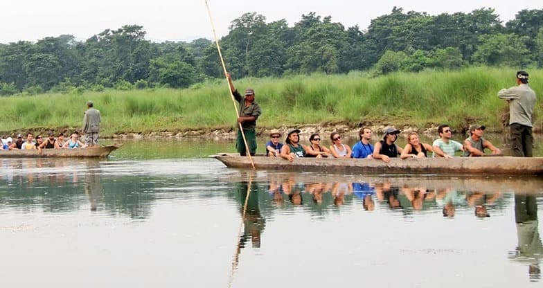 Jungle Safari At Chitwan National Park In Nepal Image