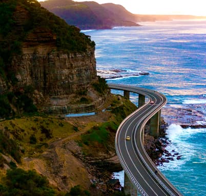 Soak-in the stunning views of the Great Ocean Road in Australia