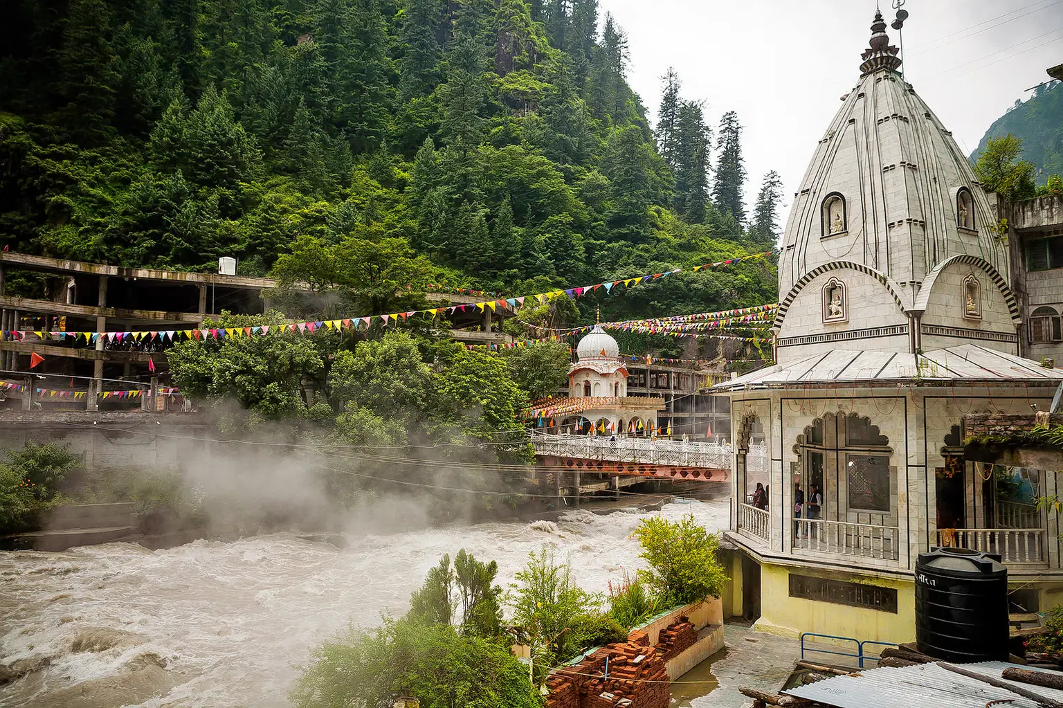 Hot Springs At Manikaran