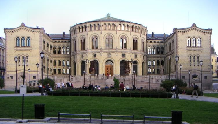 Norwegian parliament, Oslo