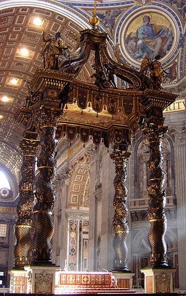 Baldacchino in St. Peter's Basilica