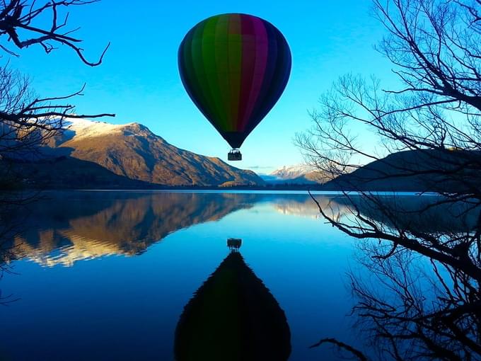 Hot Air Balloon in Queenstown