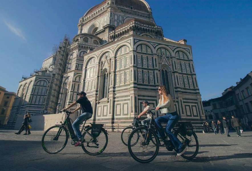 Embark on a bike tour through Florence