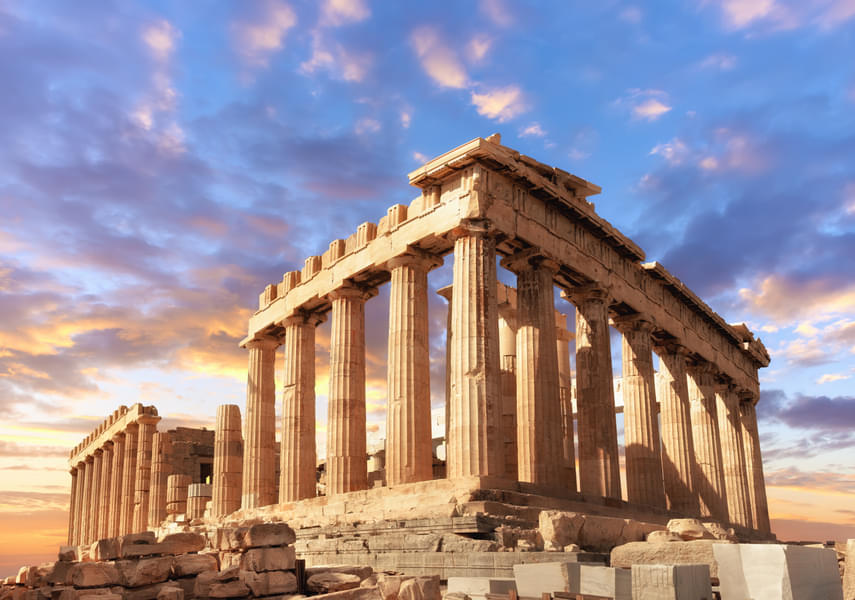 Parthenon and Acropolis of Athens Image