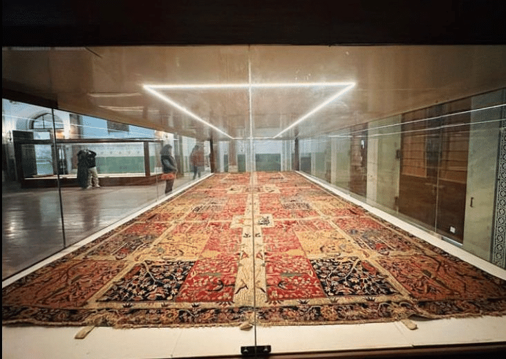 Admire the Persian Garden Carpet