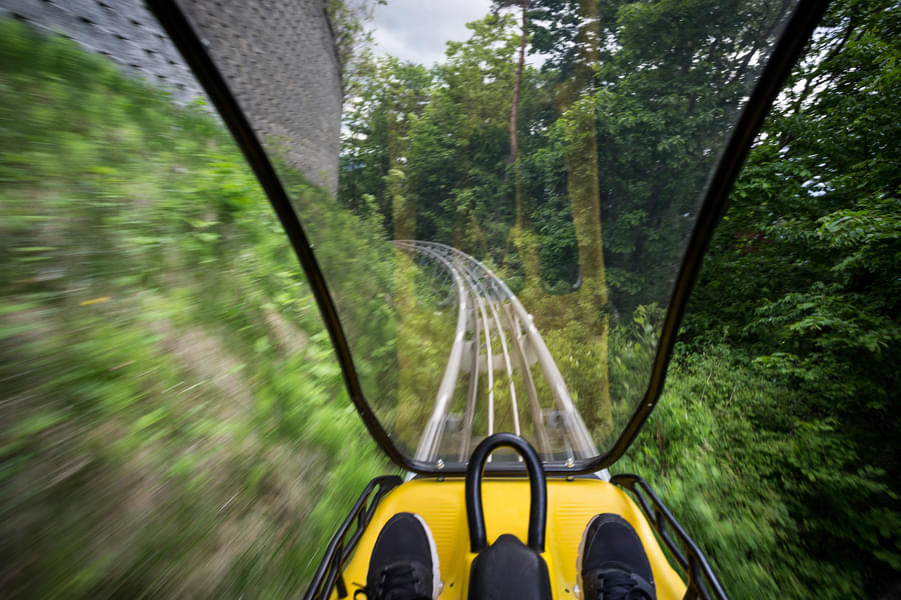 Feel the adrenaline rush through your veins at the Smiler