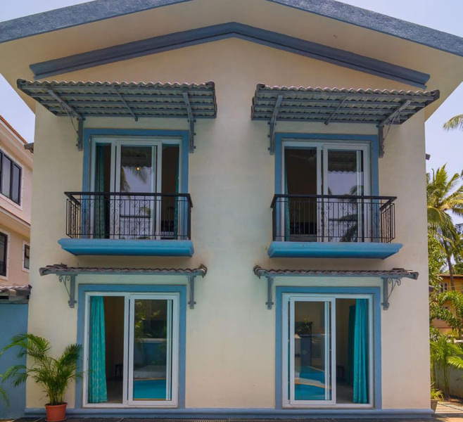 Private Villa With Swimming Pool In Calangute, Goa Image