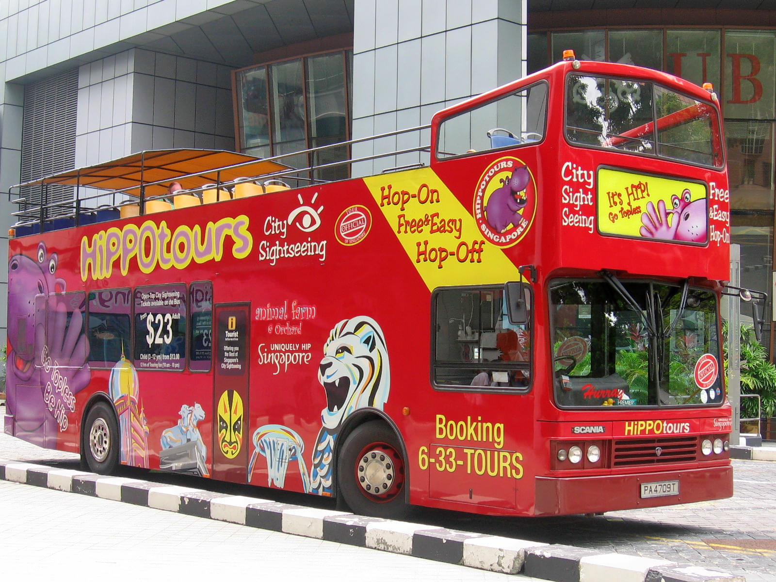 Explore the city riding a comfortable double-decker bus