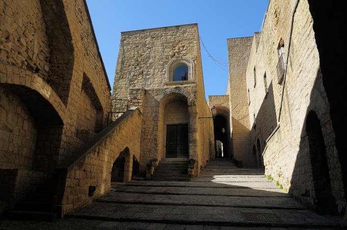 The Interior rooms of the Castel dell’Ovo