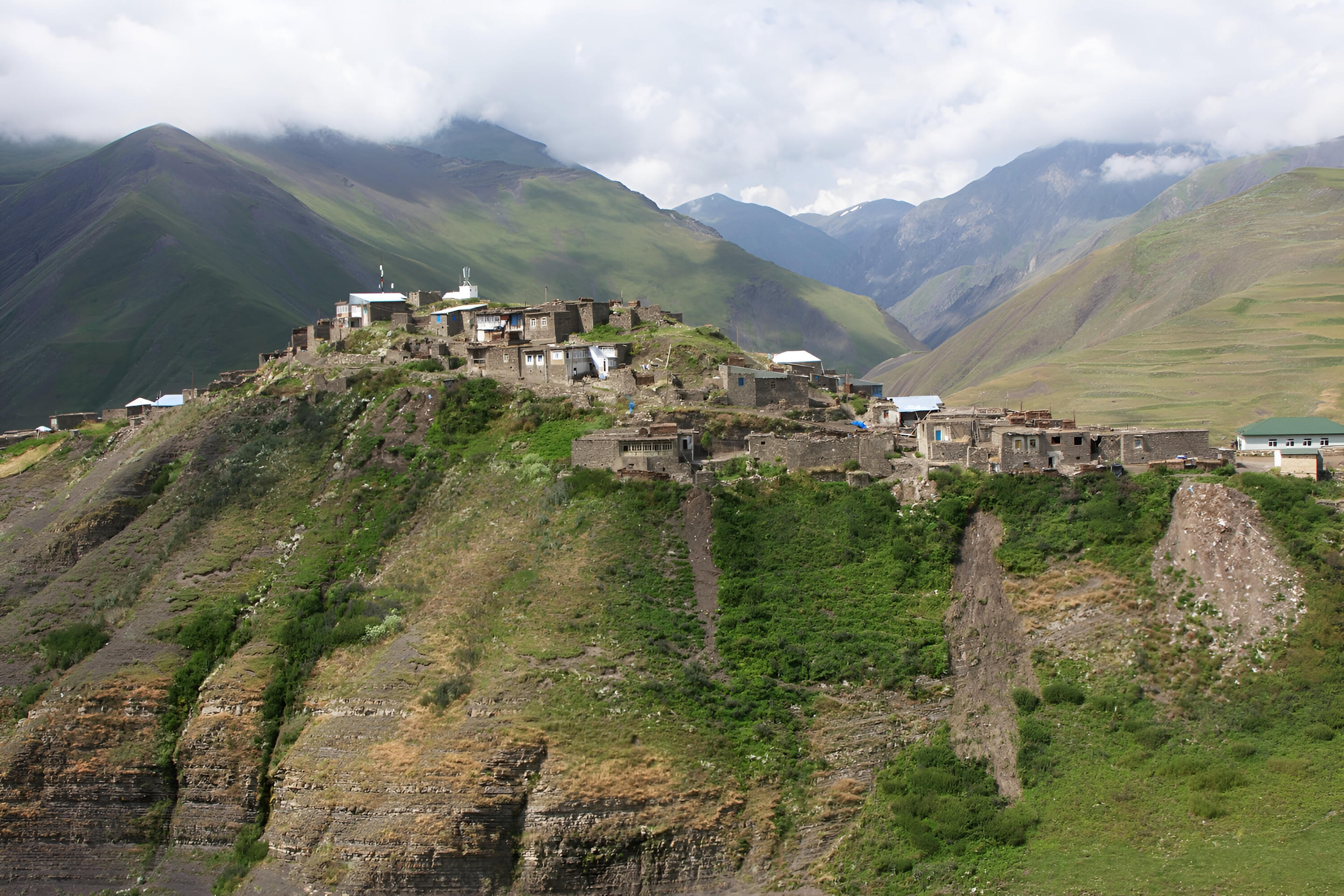 Khinaliq Village Overview