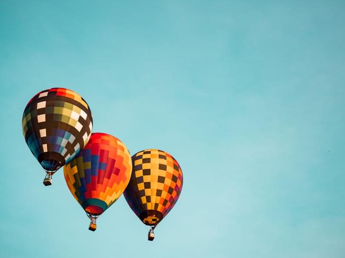 Hot Air Balloon in Tuscany