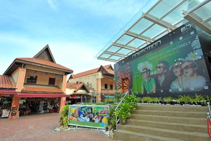 Have fun at 6D cinemotion experience