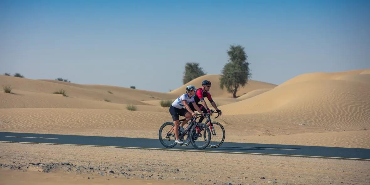 Cycle through the Dunes