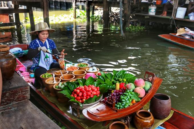 bangkok floating market