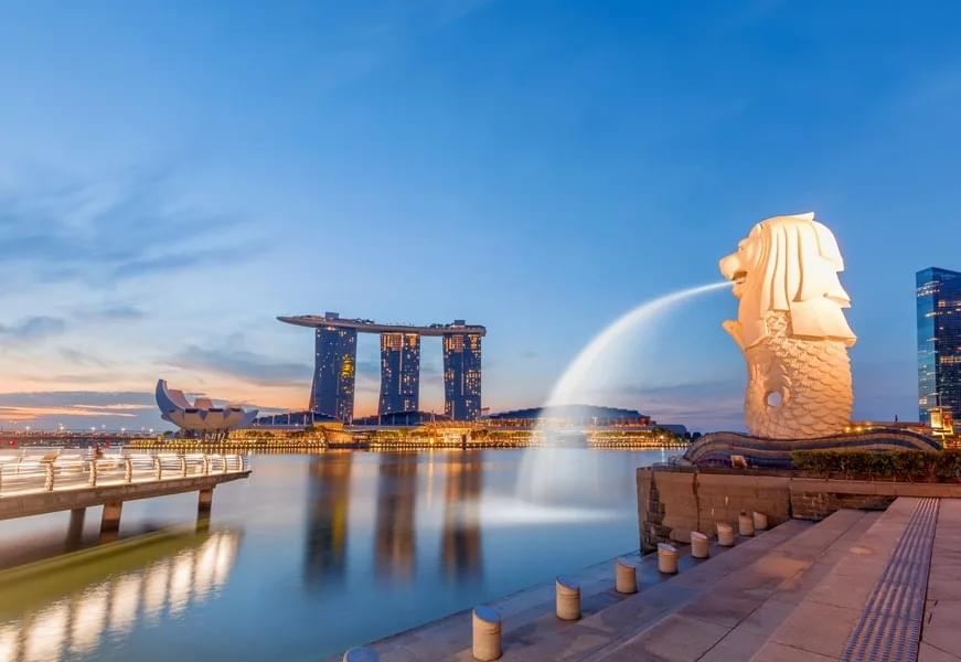 Witness Singapore's Icon, the Merlion
