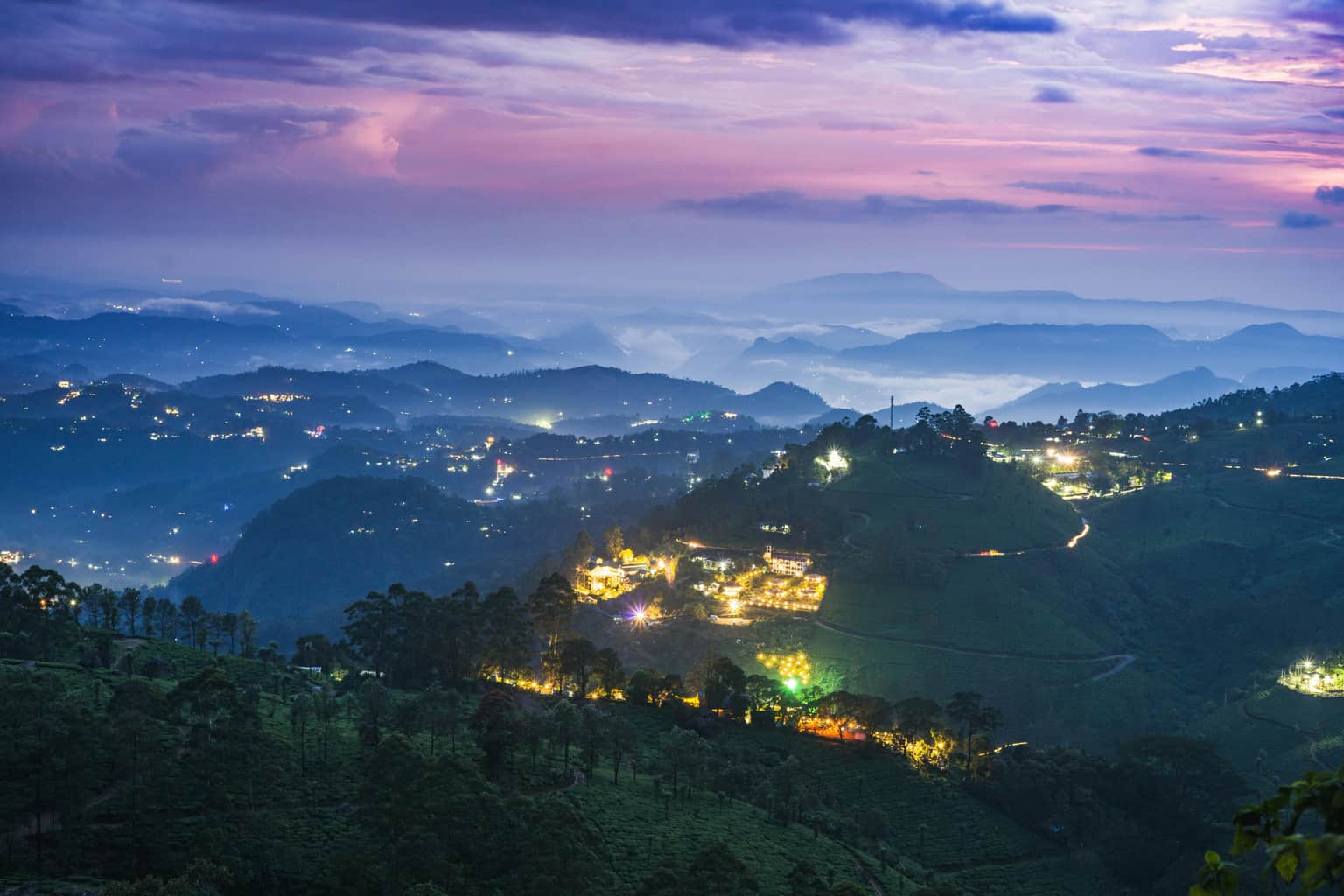 Places to visit in Munnar at night
