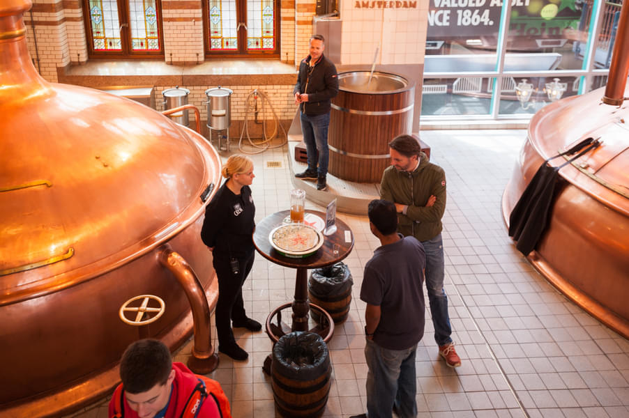 Visit brewery and learn about the history of Heineken Family